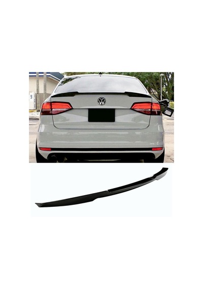 Volkswagen Jetta M4 Style Bagaj Üstü Spoiler Piano Black 2012-201