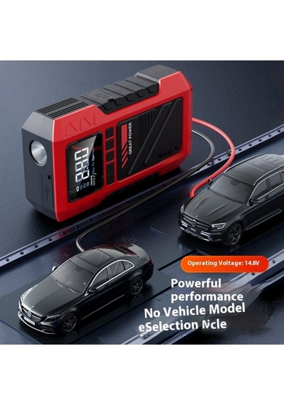 10.000 Mah Bataryalı 150 Psı Akü Takviyeli Kompresörlü Hava Pompası-1671