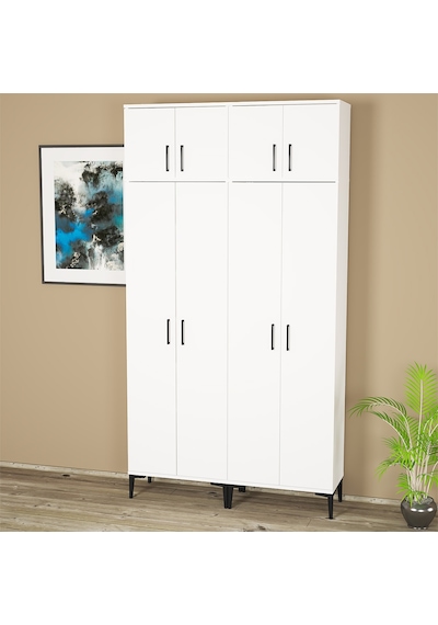 Kalender Dekor Alba-1-3-4-4 Alb01 Portmanto Vestiyer Ayakkabılık