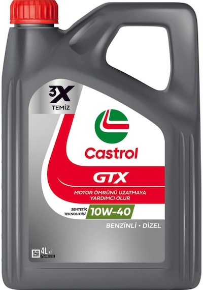 Castrol GTX Ultraclean 10W-40 A/B Motor Yağı
