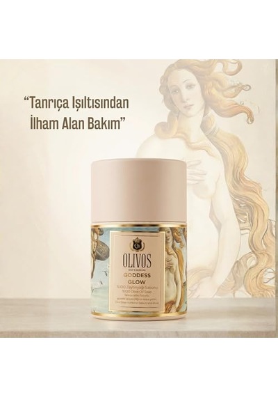 Olivos Geleneksel El Yapımı%100 Zeytinyağlı Katı Sabun Beyaz Sabun Kokusu Premium Kutulu 2 100 G Goddess Glow Acı Badem