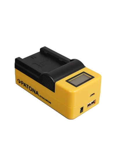 Patona Senkron Lcd Ekranlı Usb Şarj Cihazı (Fuji NP-W235 Uyumlu)