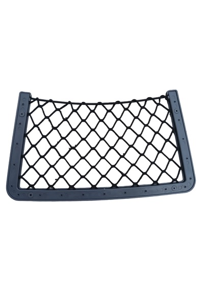 2 Adet Gri Fileli Ceplik. Tekne Ve Karavan File Ceplik. 14x30cm