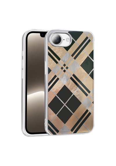 İphone 17e Kılıf Desenli Zore Mep Kapak - Geometrik