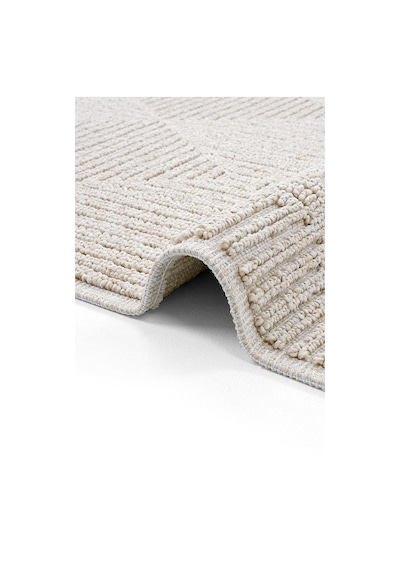 Cool Halı Mirage Bej Kaymaz Taban Yıkanan Mutfak Kilimi Modern Dokuma İnce Yazlık Salon Kilim Halı