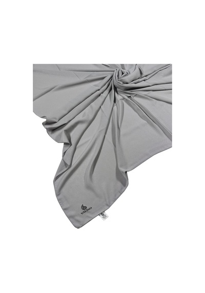 Mısırlı Eşarpları Queen Krep Simli Kadın Eşarp 110x110 CM - Gümüş