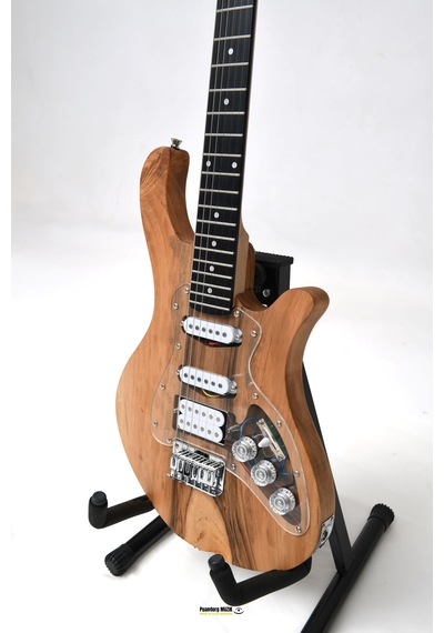 Elektro Gitar Stratocaster Ceviz Custom Yıllanmış Ağaç Kişiye Özel Butterscotch Blonde