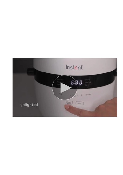 Instant Pot Hızlı Pilav Pişirici Ve Buharlı Pişirici - Otomatik, Buharlı Pişirici, Sote Ve Kızartma Makinesi, 40 Porsiyon Kapasiteli, 5 Lt