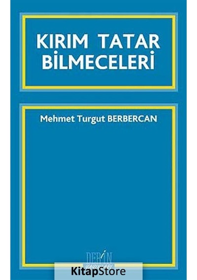 Kırım Tatar Bilmeceleri  - Mehmet Turgut Berbercan  - Derin Yayınları