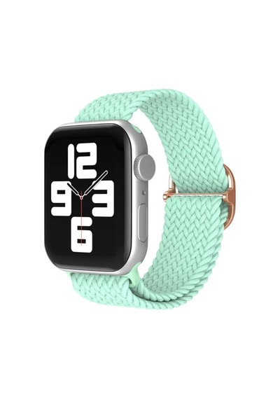 Jenerik Apple Watch 42mm Kordon - Turkuaz