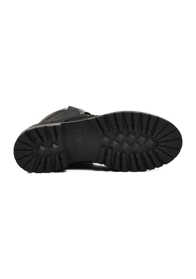 Ayakmod 90001-9 Siyah Nubuk İçi Polarlı Hakiki Deri Unisex Bot 001
