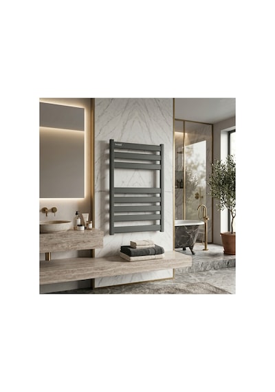 Alüminyum Mat Gri 50x80 Petsa Slim Havlupan