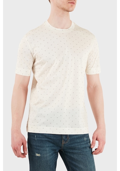 Emporio Armani Erkek T Shirt Em005270 Af24857 F1198 Ekru