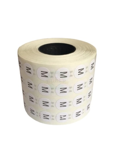 M Beden Yapışkanlı Etiket - Sticker 5000 Adet - 257394435