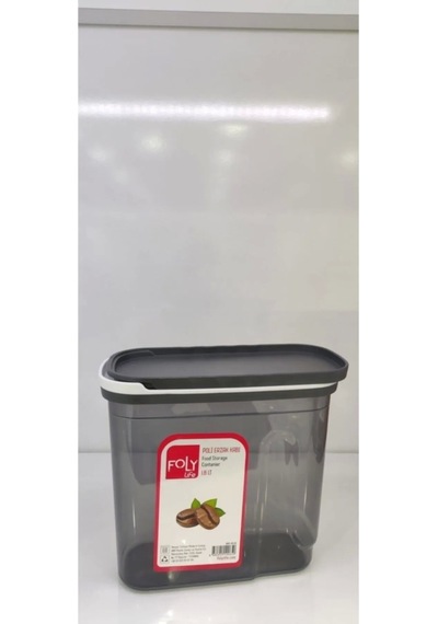 1.8 Litre Poly Erzak Saklama Kabı Kızaklı Kapak Royaleks-bnm-0650 Çok Renkli