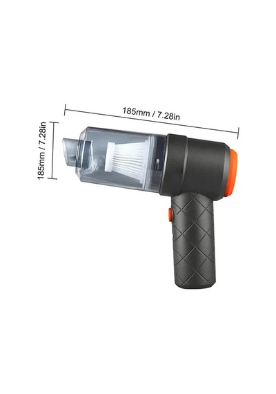 Ally M2037 6000r Portatif Vakumlu Üflemeli Mini Araç Süpürgesi - Toz Ve Kül Temizliği- 5775