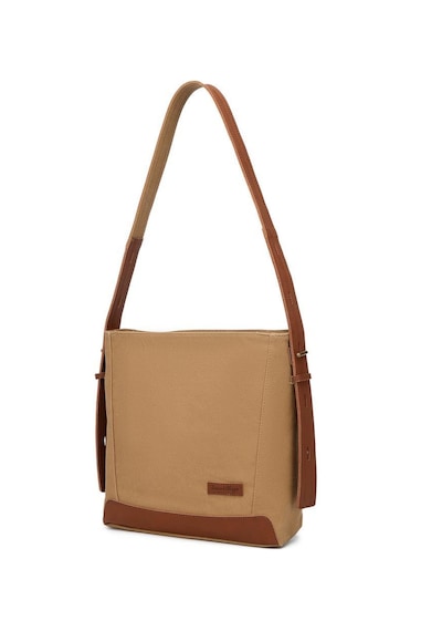 Kanvas Kumaş Kadın Omuz Çantası Smart Bags 1331 Camel