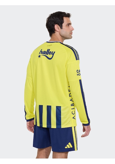 Fenerbahçe 2026/2027 Yeni Sezon Çubuklu Uzun Kollu Forma Lacıvert-sarı