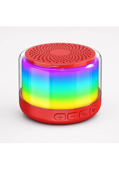 Ledli Mini Bluetooth Hoparlör-taşınabilir Hoparlör Ses Bombası