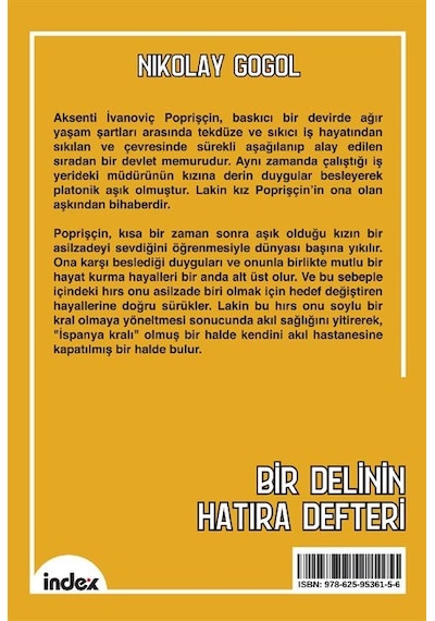 Bir Delinin Hatıra Defteri Yeni Çeviri / Nikolay Gogol
