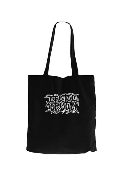 Brutal Truth Classic Siyah Kanvas Bez Çanta