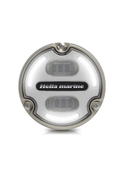 Hella Marine Apelo A2 Bronz Beyaz/Mavi Su Altı Aydınlatma Lambası Bronz