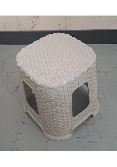 Özer Tabure Rattan Hasır Orta 1 Adet Fiyatıdır Diğer