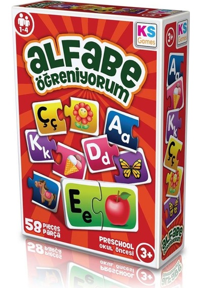 Ag257 Ks. Alfabe Öğreniyorum / +3 Yaş