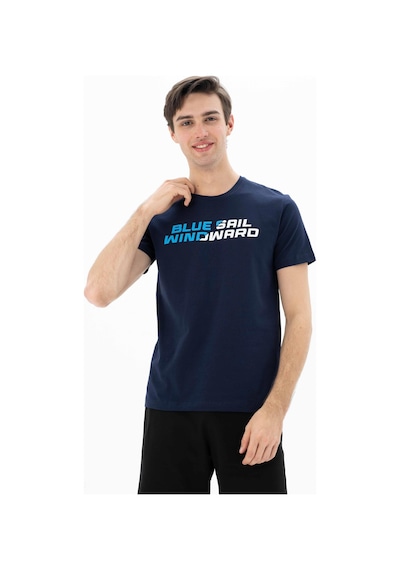 AR-MA Arma Erkek Slim Fit Bisiklet Yaka Tişört Y25344452401 Lacivert
