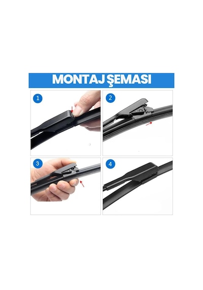 Rbw Muz Silecek Takımı Dacia Sandero 3 2021-2024 İle Uyumlu