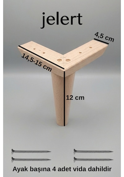 Masif Gürgen Ahşap 12 Cm Ham-tekli, Mobilya Yükseltme Ayağı, Robot Süpürge Uyumlu, 1. Sınıf Gürgen Ağacı, Kanepe Berjer Koltuk Tv Ünitesi Yükseltici Ayak Ham Boyasız