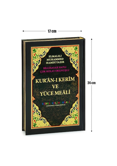 Renkli Satır Altı Türkçe Kelime Mealli Orta Boy Kuranı Kerim