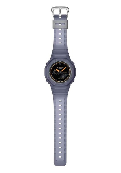 Casio Ga-2100k-2adr Quartz Silikon Mavi 20 Atm 45 Mm Erkek Kol Saati