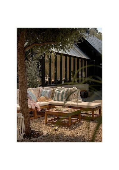 Ikea Gullbergsö Çok Renkli-çizgili 50x50 Cm Kırlent Kılıfı Çok Renkli-çizgili