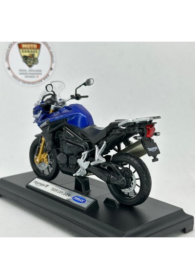 Triumph Explorer 1:18 Ölçek Diecast Motosiklet Model Lisanslı Metal Maket Oyuncak & Biblo
