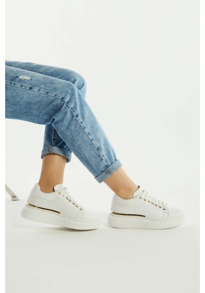 Tamer Tanca Kadın Vegan Beyaz Sneakers & Spor Ayakkabı Beyaz