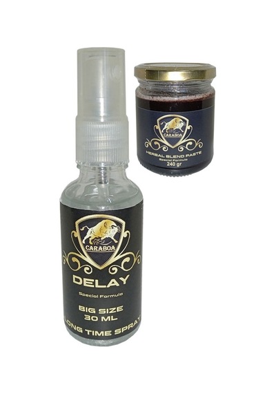 Caraboa Erkekler Için Delayspray + Caraboa Performansmacunu