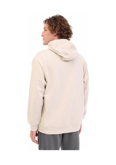 Lumberjack Mb Sn73 Hoodie Kapsonlu Erkek Sweat - Bej
