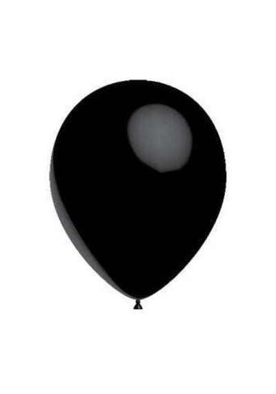 Balon Düz 5 İnc Siyah Pk:100