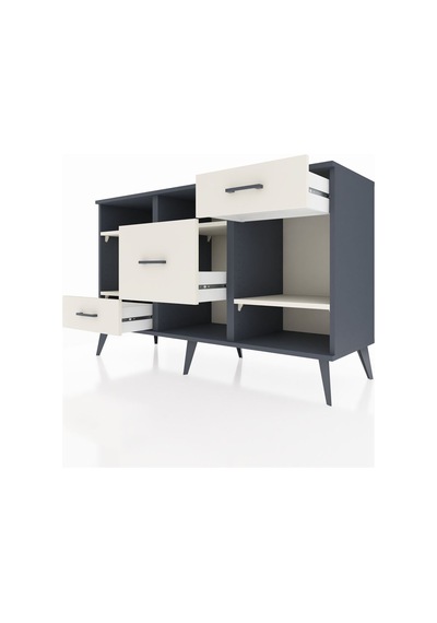 Kronos Konsol 4 Raflı 3 Çekmeceli 132x59x83 Antrasit-aytaşı/aytaşı Aytaşı/aytaşı Kronos Konsol 4 Raflı 3 Çekmeceli 132x59x83 Antrasit-aytaşı/aytaşı Aytaşı/aytaşı
