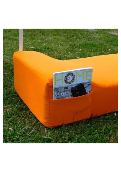 Sunbed Ultimate Comfort Katlanır Şezlong Minder Turuncu