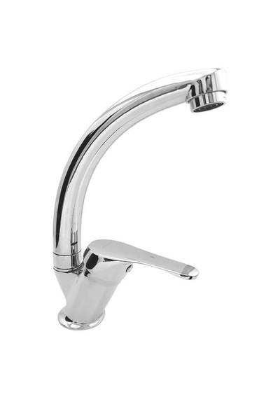 Nuss Kuğu Lavabo Aç-Kapa Lavabo Bataryası 40'lık Kartuş Krom