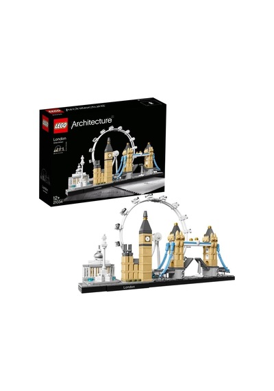 Architecture Londra 21034 - 12 Yaş & Üzeri Çocuklar İçin Dekoratif Ve Sergilenebilir Model Yapım Seti 468 Parça