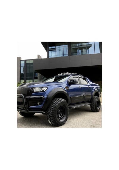 2012 2022 Ford Ranger T6 T7 T8 Vi Da Görünümlü Çamurluk Dodik Seti Mat Siyah