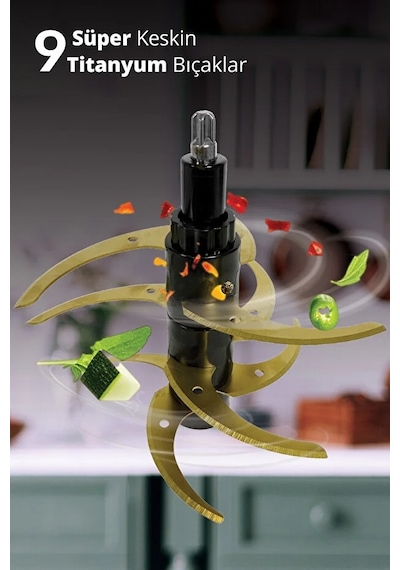 Kiwi KC-8250 800 W Gıda Öğütücü Doğrayıcı