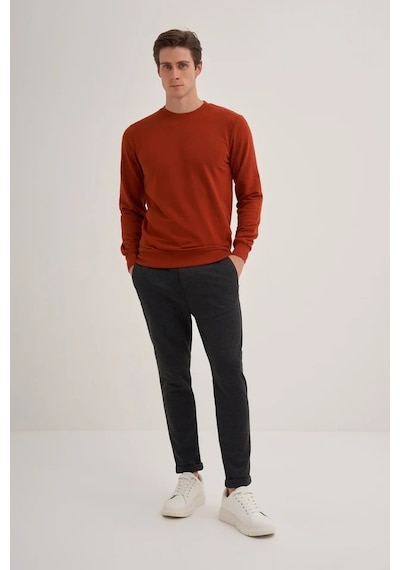 Cazador Caz 56100 3 Ipl. Basıc Sweat Erkek Tarçın 26kc56100