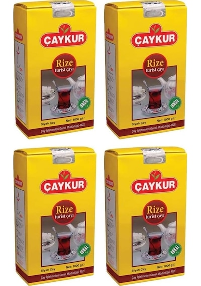 Çaykur Rize Turist Çayı 1000 Gr X 4 Adet