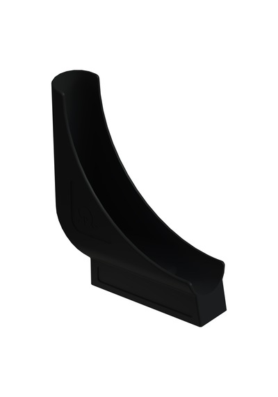 Cateksss 32x50 Mm V Takoz Sıra Pabucu Akp Siyah - 32 Li Paket