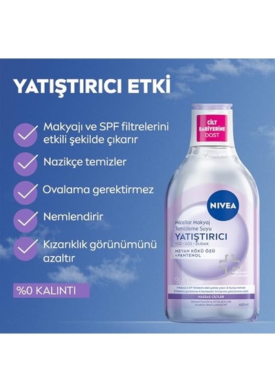 Canlandırıcı Micellar Makyaj Temizleme Suyu Normal Ciltler 400 Ml Yüz Temizleyici