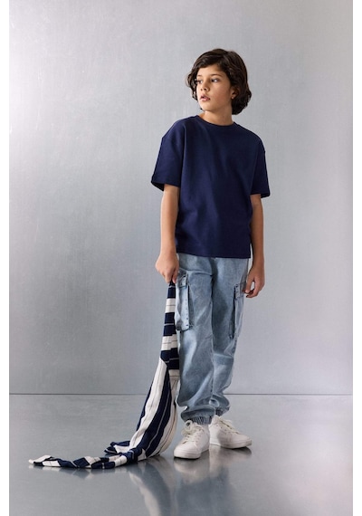 Defacto Jogger Fıt Jean Pantolon Erkek Çocuk F9711a826spnm39 Mavi-nm39